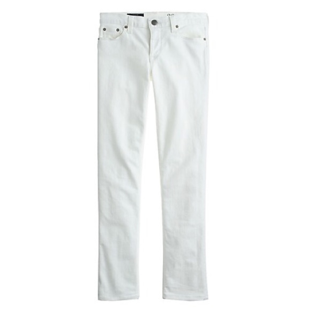 𝐉. 𝐂𝐑𝐄𝐖 White Jeans